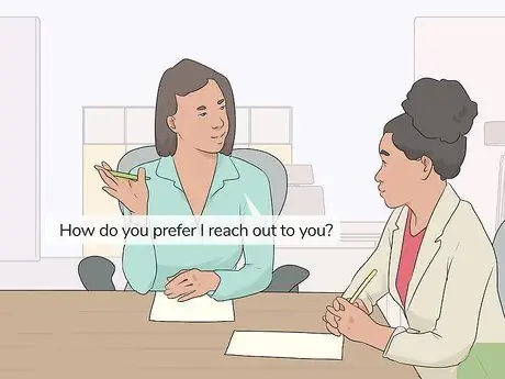 Спросите о следующих шагах в процессе собеседования Шаг 5