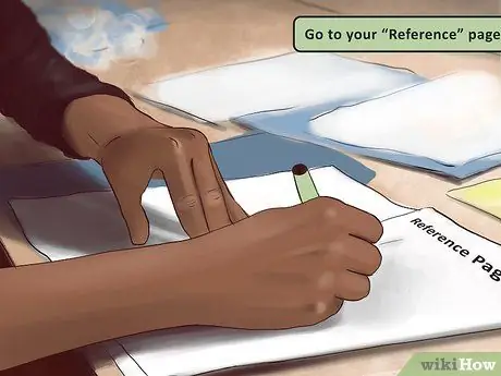 Цитируйте интервью в APA Step 10