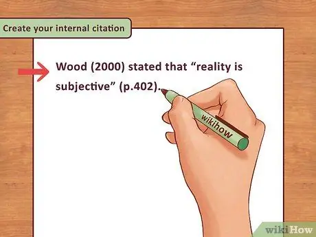 Цитируйте интервью в APA Step 16