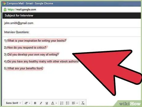 Проведите собеседование по электронной почте Шаг 6