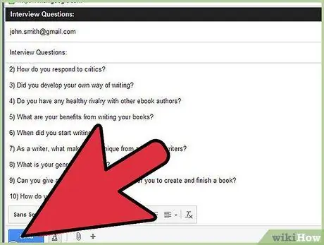 Проведите собеседование по электронной почте Шаг 7