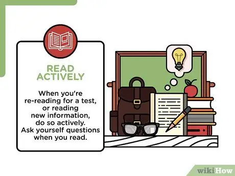 Сохраняйте информацию, когда готовитесь к экзамену. Шаг 1