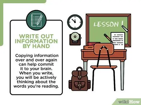 Сохраняйте информацию во время подготовки к экзамену Шаг 6