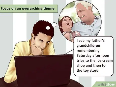 Напишите панегирик отцу Шаг 3