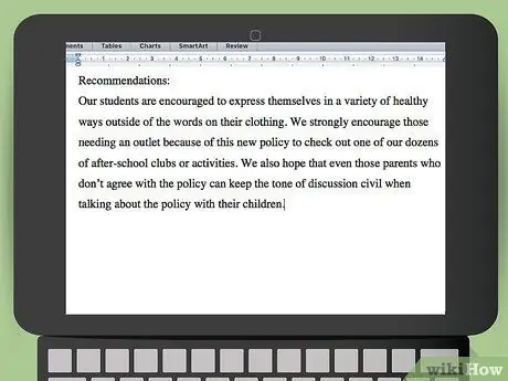 Напишите информационный документ Шаг 10