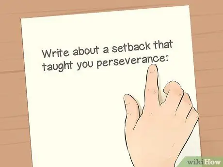 Начать повествовательное эссе Шаг 1