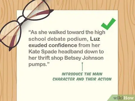 Начать повествовательное эссе Шаг 11