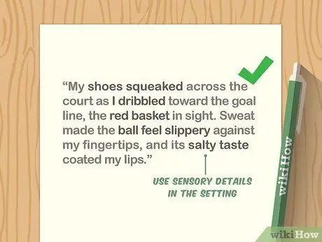 Начать повествовательное эссе Шаг 6