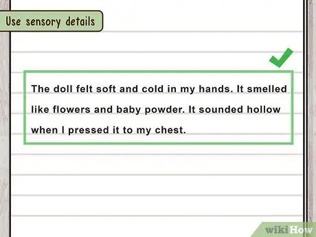 Начать описательное эссе Шаг 11