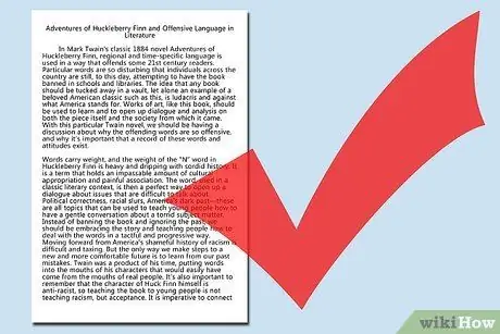 Начать эссе в колледже Шаг 16