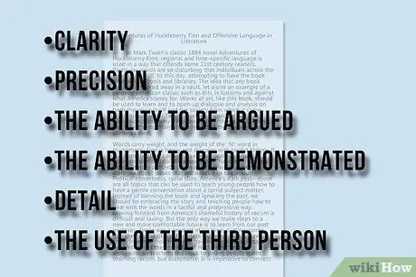 Начать эссе в колледже Шаг 7