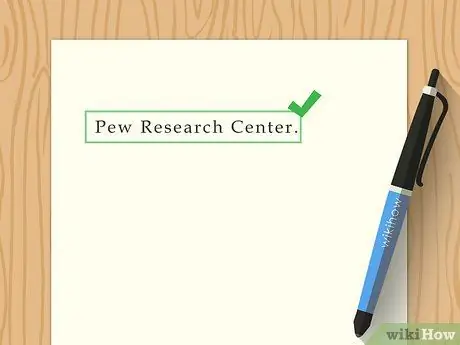 Цитируйте базу данных Шаг 1