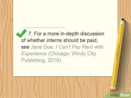 Форматирование сносок Шаг 13