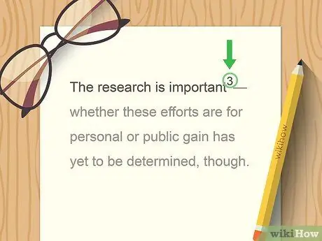 Форматирование сносок Шаг 3