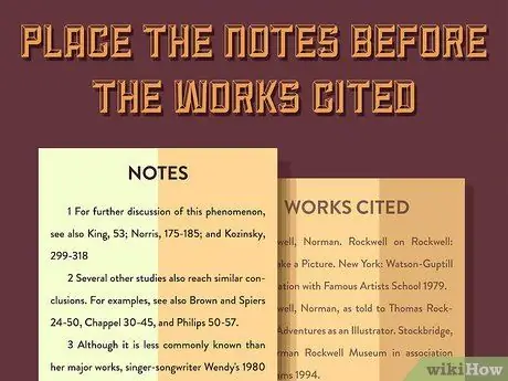 Сделайте концевые сноски, шаг 15