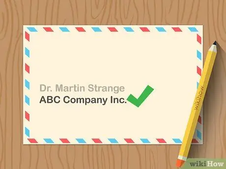 Адресное письмо в Англию Шаг 4