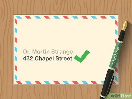 Адресное письмо в Англию Шаг 5