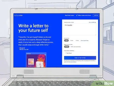 Напишите письмо своему будущему «Я» Шаг 13