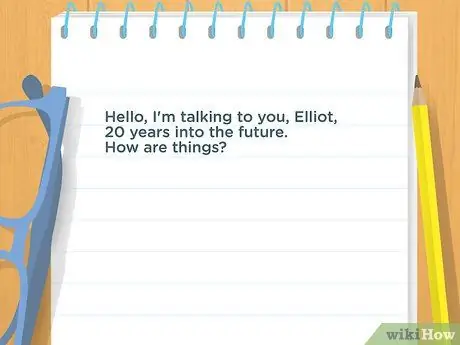 Напишите письмо своему будущему. Шаг 2