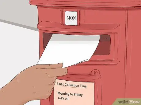 Написать письмо на немецком языке Шаг 11