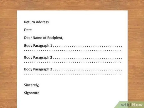 Напишите письмо другу по переписке. Шаг 1