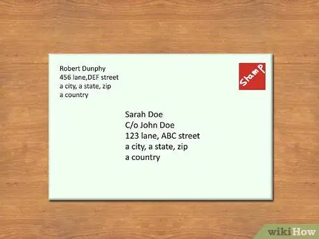 Напишите письмо другу по переписке. Шаг 7