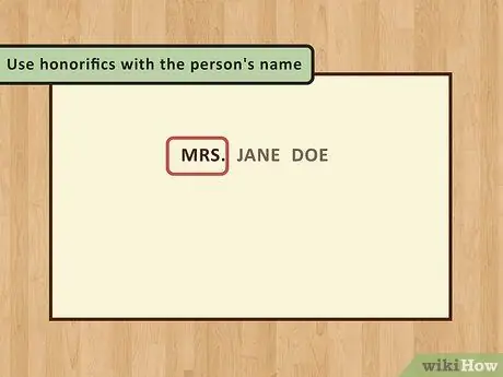 Напишите профессиональный почтовый адрес на конверте Шаг 2