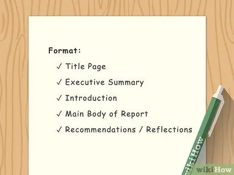 Напишите отчет о посещении Шаг 1