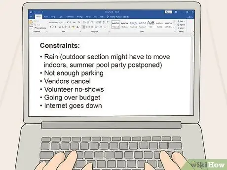 Составьте план проекта, шаг 10