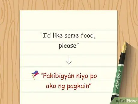 Говорите на тагальском языке Шаг 5