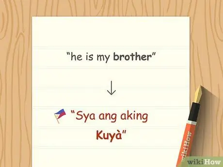 Говорите на тагальском языке Шаг 7