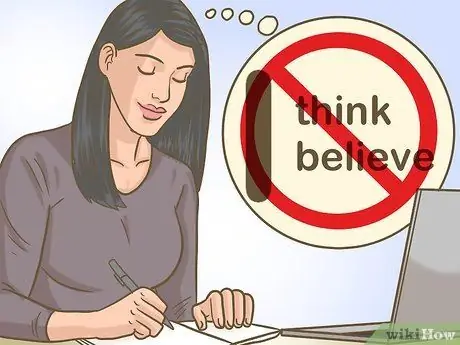 Избегайте использования личного языка при письме Шаг 5