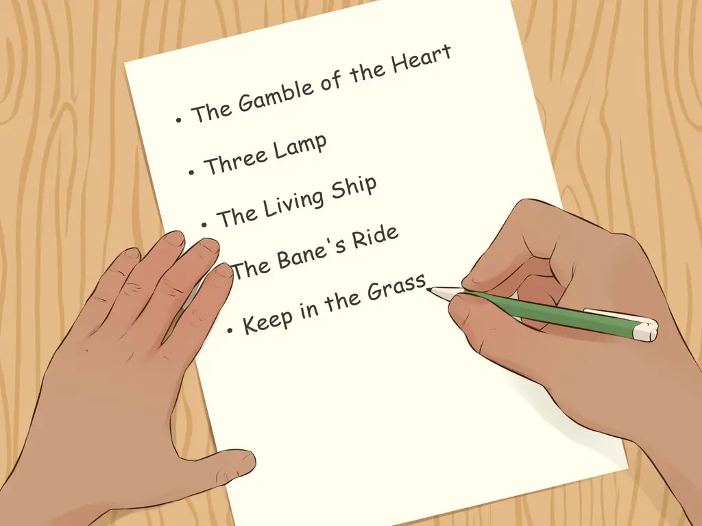 Как придумать хорошее название (с картинками)