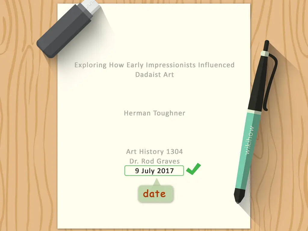 Как сделать титульную страницу в формате MLA: 6 шагов (с изображениями)