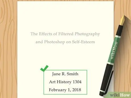 Создание титульной страницы Шаг 16