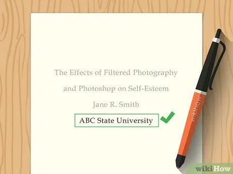 Создание титульной страницы Шаг 3