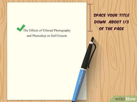 Создание титульной страницы Шаг 9