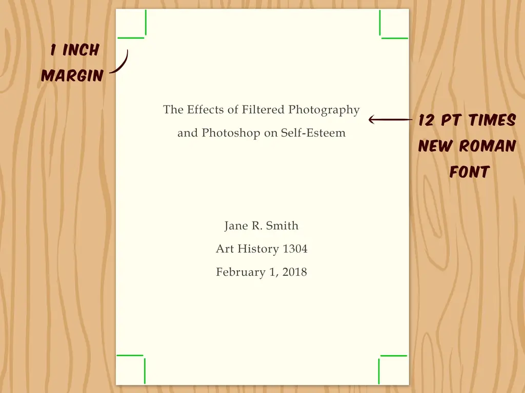 3 способа сделать титульную страницу