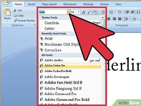 Подчеркнуть Шаг 2