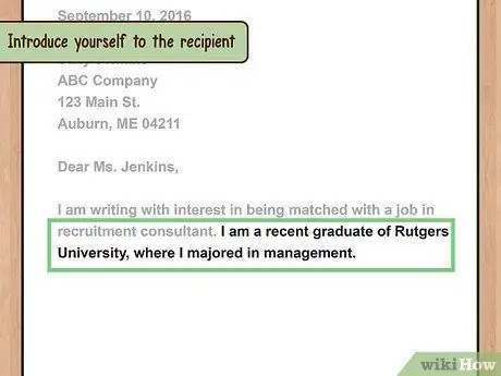 Напишите сопроводительное письмо консультанту по набору персонала Шаг 8