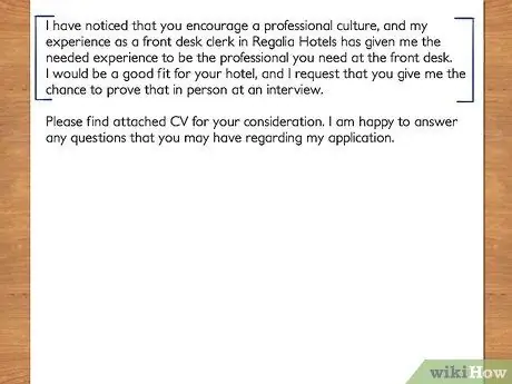 Написать сопроводительное письмо в гостиницу Шаг 13