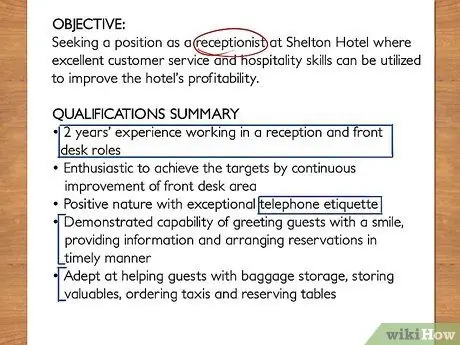 Напишите сопроводительное письмо в гостиницу Шаг 3