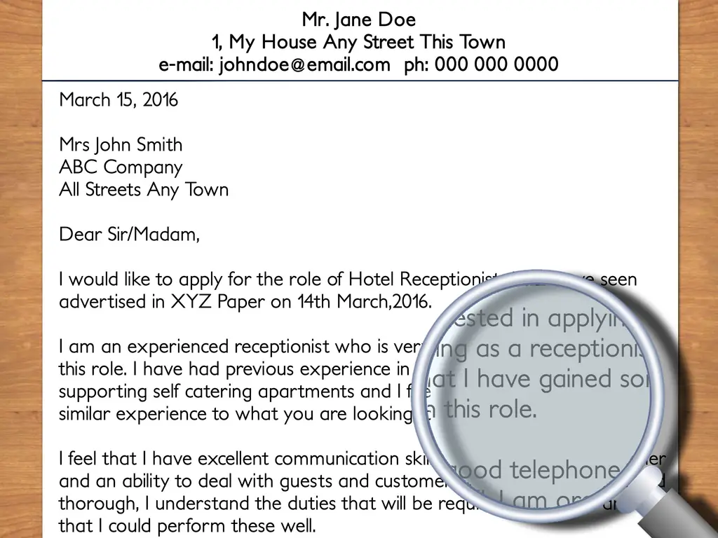 Как написать сопроводительное письмо в отель (с иллюстрациями)