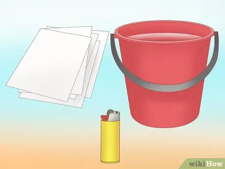 Сделать белый дым, шаг 1