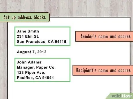 Напишите письмо об изменении адреса Шаг 3