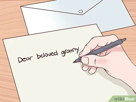 Написать письмо бабушке Шаг 5