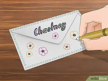 Украшаем конверт Шаг 3