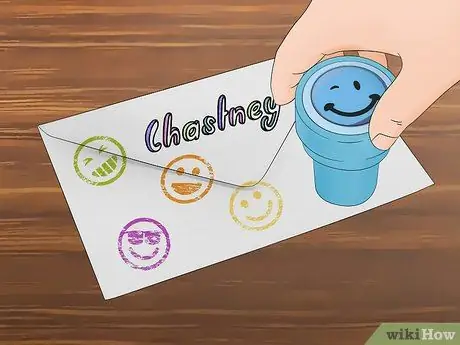 Украшаем конверт Шаг 4