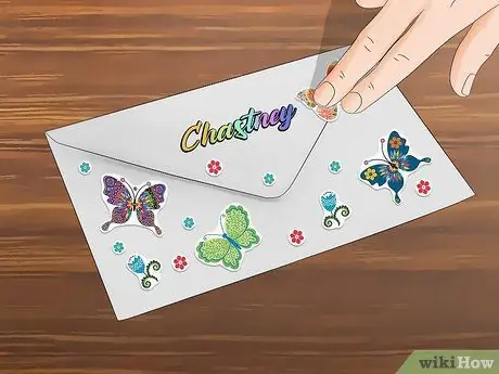 Украшаем конверт Шаг 6