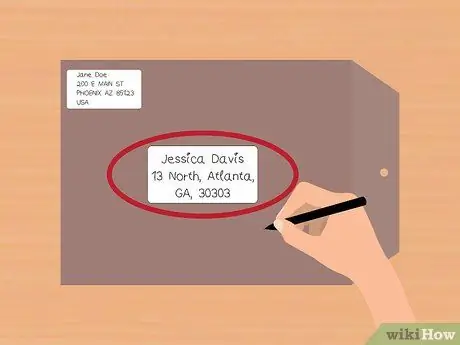 Конверты с застежкой для адреса Шаг 5